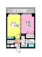 ベイシック大名 - 所在階 の間取り図