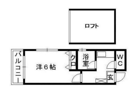 インペリアル赤坂302号室-間取り