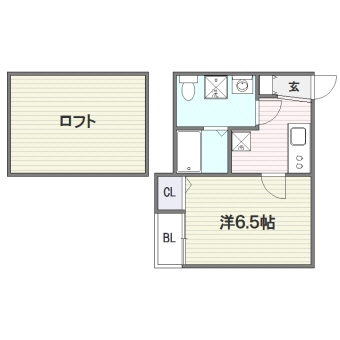 ハッピーフォーエバー博多駅南2号室-間取り