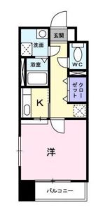 セレーノ・コンフォート大手門 - 所在階***階の間取り図 5778