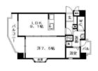 ハックベリー桜坂 - 所在階 の間取り図