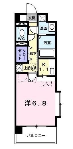 ビオラ・パラッツオ101号室-間取り