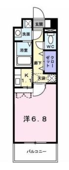 ビオラ・パラッツオ - 所在階 の間取り図