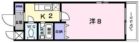 サンヴィレッジIII - 所在階 の間取り図