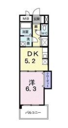 プリマヴェーラ - 所在階***階の間取り図 5816