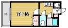 ロイヤルコート太宰府 - 所在階 の間取り図