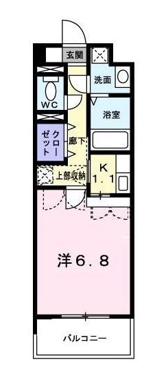 ビオラ・パラッツオ303号室-間取り