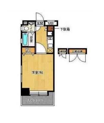 ダイナコートエスタディオ大濠公園II1106号室-間取り