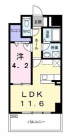 エスポワール豊 - 所在階***階の間取り図 5847