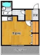 ヴァリエ大宮 - 所在階 の間取り図