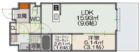 ルッシェ住吉 - 所在階 の間取り図