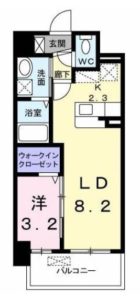 エンブレイス博多駅南 - 所在階***階の間取り図 5891