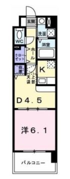 ルービアーレ - 所在階 の間取り図