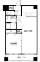 リバティ天神南 - 所在階 の間取り図