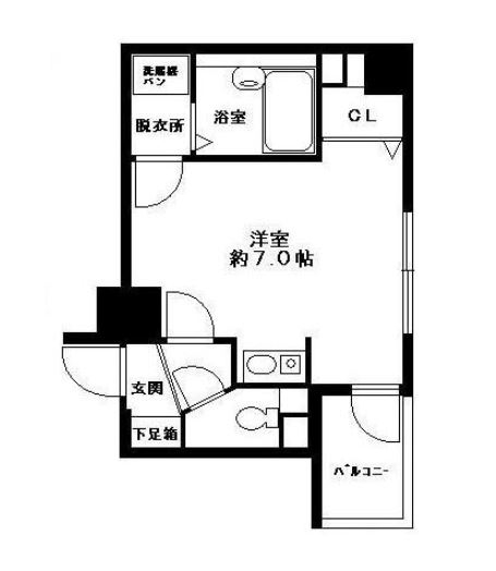 ダイアパレスエクセーブル九州大学前1001号室-間取り