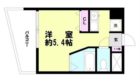 ルネスロワール東公園 - 所在階 の間取り図