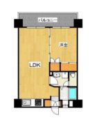 高倉マンション - 所在階 の間取り図