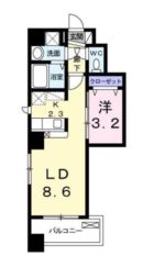 ボヌール高砂 - 所在階***階の間取り図 5981