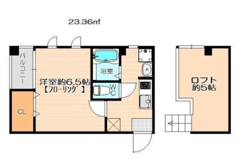 イル・グラッツィア東比恵I203号室-間取り