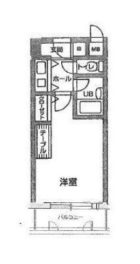 ビジネス・ワン六本松 - 所在階***階の間取り図 6014