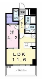 エスポワール豊 - 所在階***階の間取り図 6025