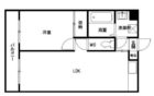 ビバーン平尾 - 所在階 の間取り図