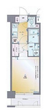 グランフォーレ桜坂ステーションプラザ705号室-間取り