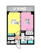 ベイシック大名 - 所在階 の間取り図