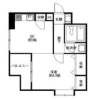 セピア大濠 - 所在階 の間取り図