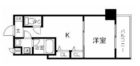 アクタス天神III - 所在階 の間取り図