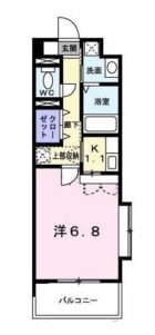 ビオラ・パラッツオ - 所在階 の間取り図