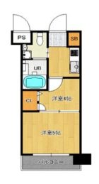 アイセレブ薬院 - 所在階 の間取り図