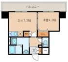 F・Corazon薬院 - 所在階 の間取り図