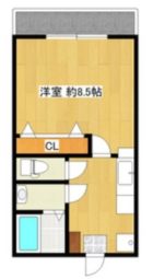 ノーブル駅東 - 所在階1階の間取り図 6137