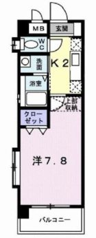 サンシルエーラ - 所在階 の間取り図