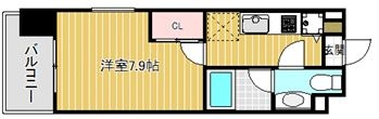 プレスタイル博多NORTH702号室-間取り