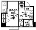 メゾン・ド・唐人 - 所在階***階の間取り図 6211