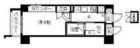 クレスティア天神サウス - 所在階 の間取り図