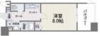 S-FORT福岡県庁前 - 所在階 の間取り図