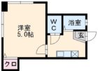 ミモザリバースクウェア薬院 - 所在階 の間取り図