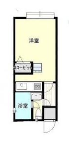 エステートモアウエストパーク - 所在階 の間取り図