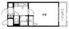 ラフォーレ博多駅前 - 所在階5階の間取り図 6274