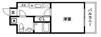 グランドサヴォイ402号室-間取り