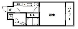 グランドサヴォイ402号室-間取り