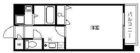 エンクレスト薬院 - 所在階10階の間取り図 6289