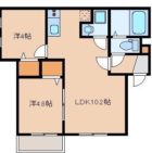 ベルデマール香椎 - 所在階 の間取り図