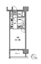 パークアクシス六本松 - 所在階 の間取り図