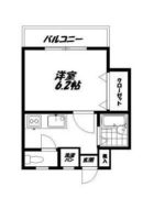 ファースト天神 - 所在階 の間取り図