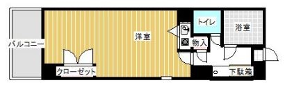 大蔵ビル桜坂503号室-間取り