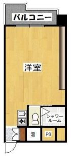 ライオンズマンション天神 - 所在階10階の間取り図 6329